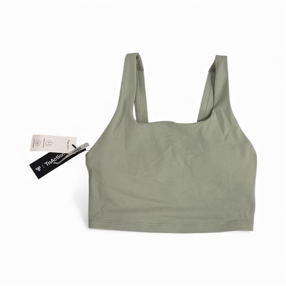 Aritzia Other - Aritzia TNA Life Endure Top | Silver Sage Green | NWT | Padded | Size S